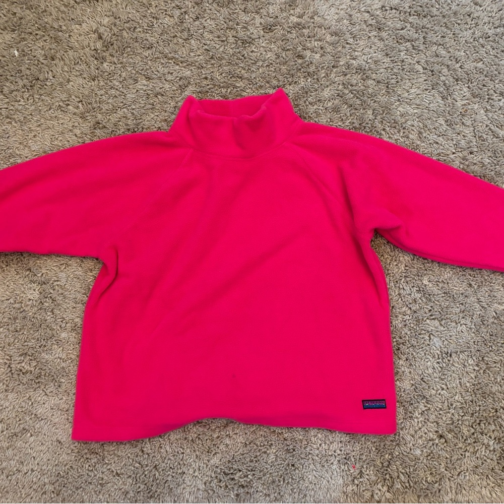 GAP Vibrant Pink Fleece Top